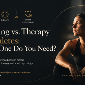 Coaching vs. Therapy for Athletes: Which One Do You Need?